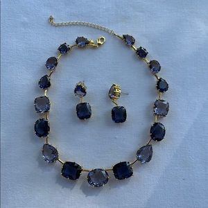 Necklace and earrings